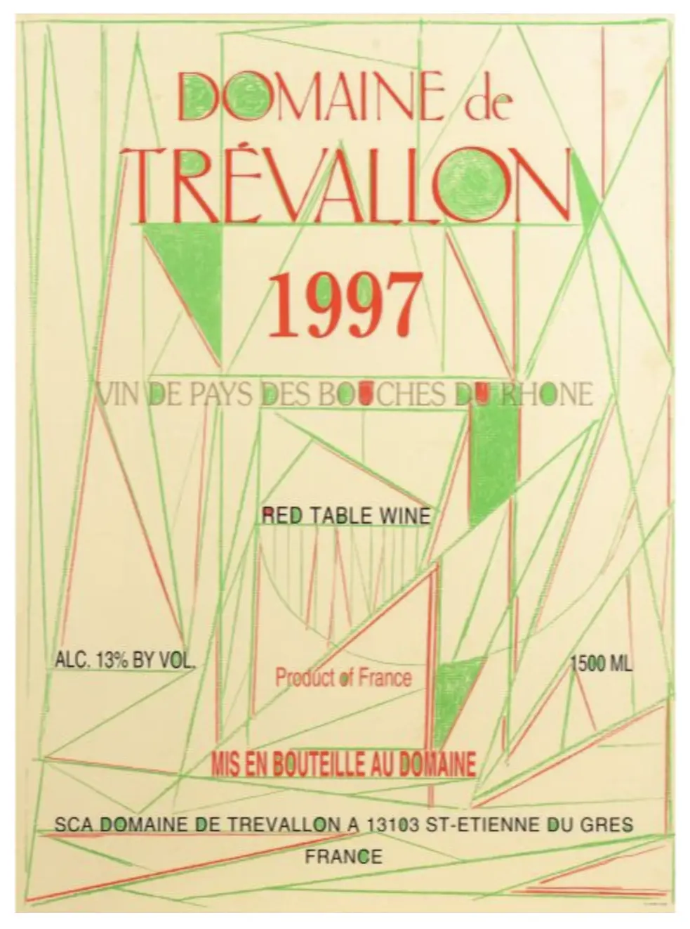 Domaine de Trevallon 1997