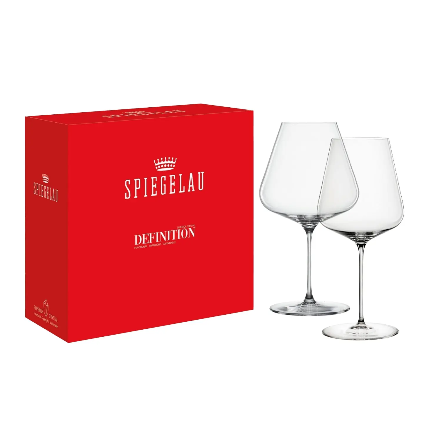 Spiegelau CADEAU IDEE | Spiegelau Definition Wijnglazen | Set van 2