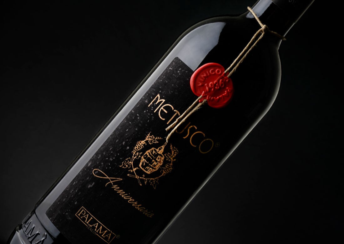 Vinicola Palamà Metiusco Salento Rosso  Anniversario 2024