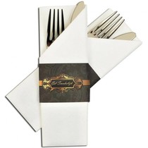 Napkin Sleeve Baroque "Eet Smakelijk" 300 Stück