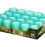 Bolsius Professional Refills Relight Zeegroen (80 stuks)