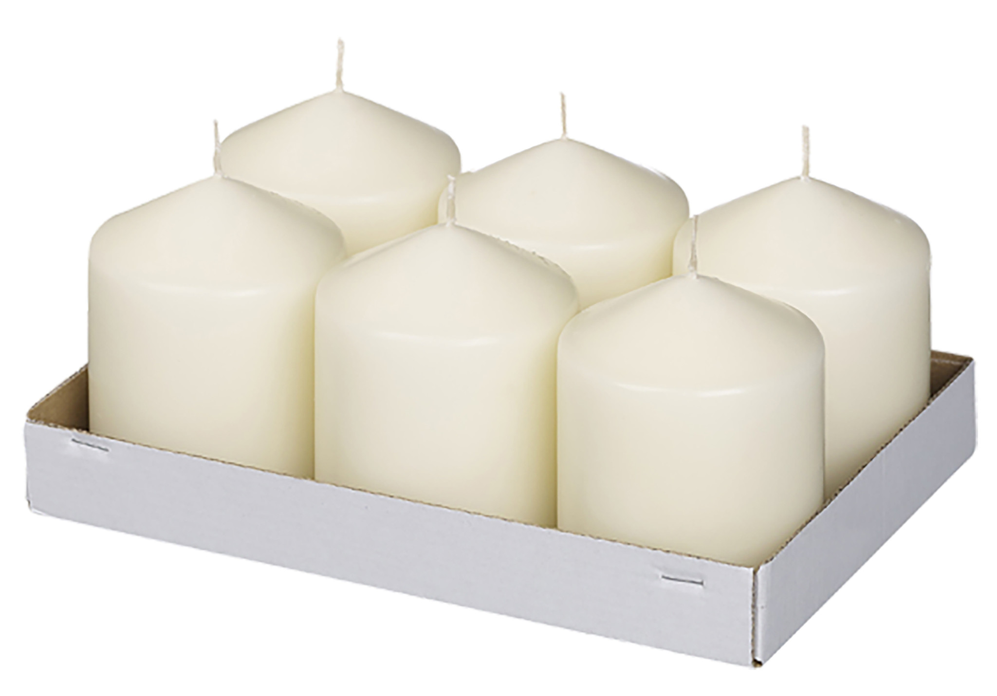 Stompkaars 98/78 mm., Ivoor, 12 stuks