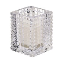 Clear Cup Plus houder "Ribbed" Transparant