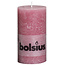 Bolsius Rustik Stumpen Kerzen 130x68 mm Old Pink, 6 Stück
