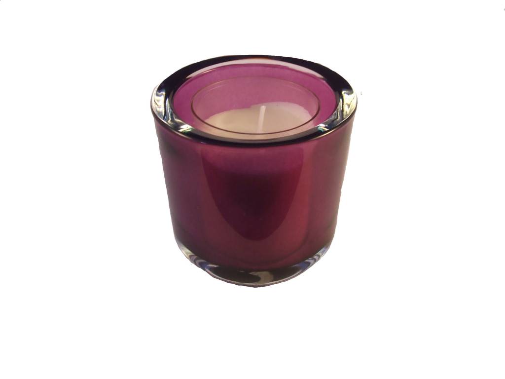 Theelichthouder Paars
