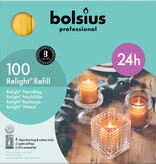 Bolsius Professional Refills Relight Amber (100 stuks)