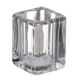 Bolsius Professional Clear Cup Plus Halter "Square" Transparent