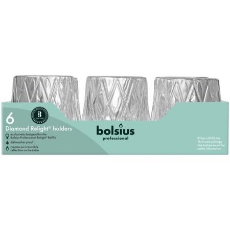 Bolsius Professional Relight Refill houder diamond