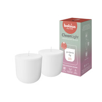 CleanLight Nachfüllkerzen - Gardenia & Fig, 20Std 2erPack