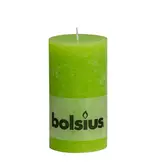 Bolsius Rustieke Stompkaars 130/68 Lemon (6 stuks)