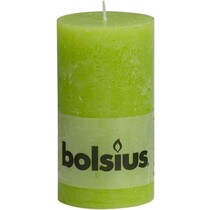 Rustieke Stompkaars 130/68 Lemon (6 stuks)