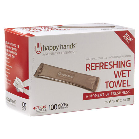 Erfrischende Tücher Happy Hands