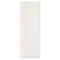 Airlaid 40 x 30 cm.  Wit  8-vouw, 500 St.