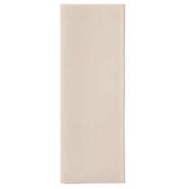 Airlaid 40 x 30 cm. Sand 8-Falt, 500 Stück