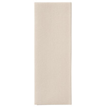 Airlaid 40 x 30 cm.  Zand  8-vouw, 500 St.