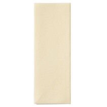 Airlaid 40 x 30 cm. Champagner 8-Falt, 500 Stück