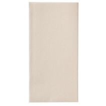 Airlaid 40 x 40 cm.  Zand 8-vouw, 400 St.