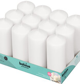 Bolsius Professional Stumpenkerze 170/68 Weiß, 12 Stück