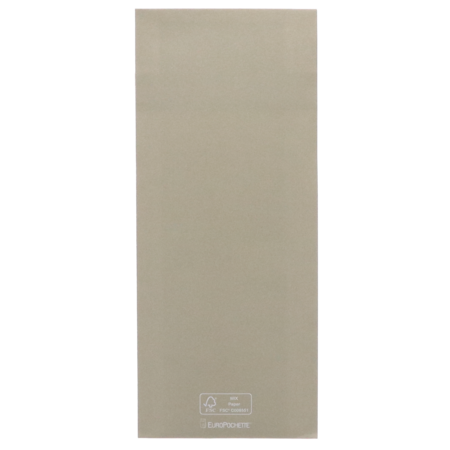 EUROPOCHETTE® Bestecktaschen Linnen White, 500 Stück