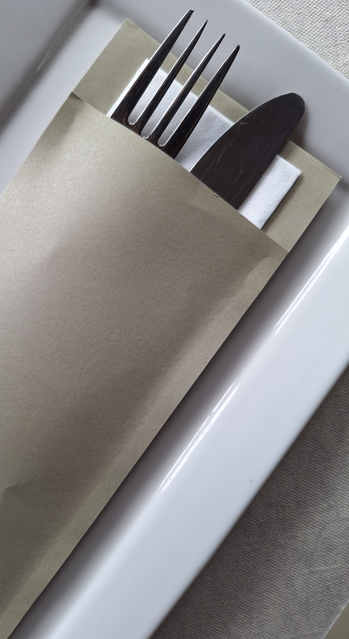 EUROPOCHETTE® Linnen White, 500 stuks