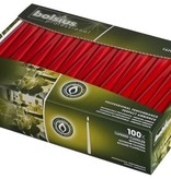 Bolsius Professional Gotische Kaars Rood, 100 stuks