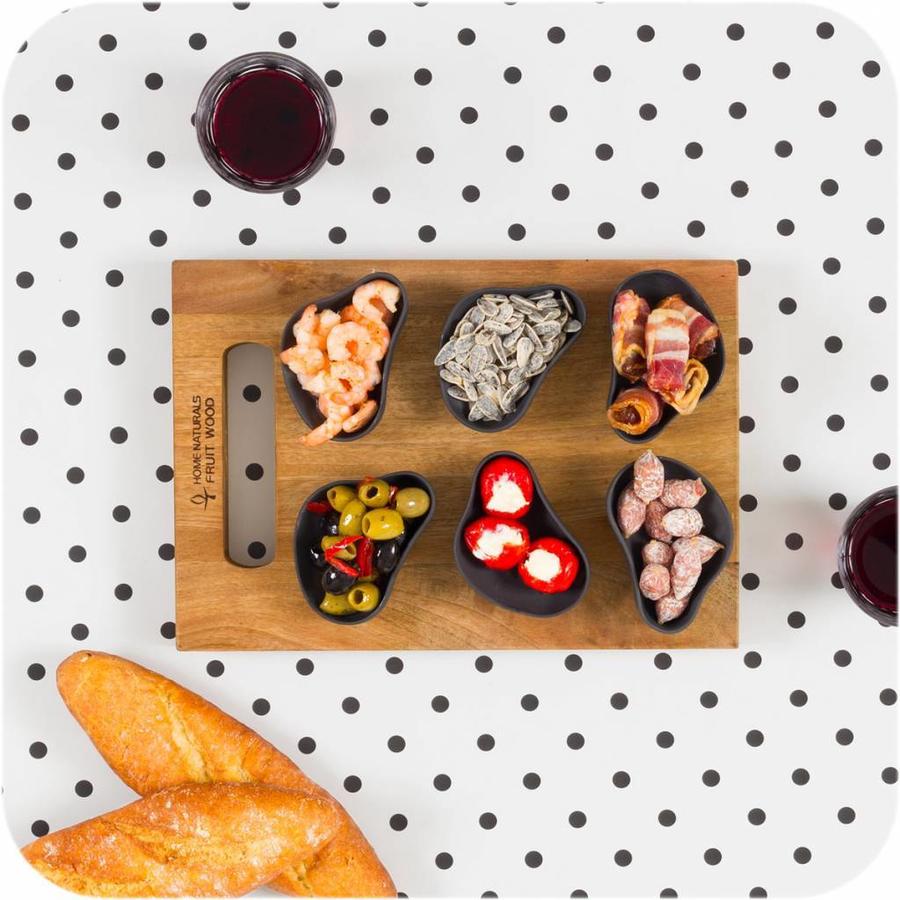 Cookplay Yayoi Appetizer Beltz tapasbakje mat porselein zwart