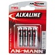 Ansmann Alkalische AAA-Batterien