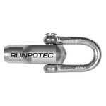 Runpotec Trekkop 20280 met schakel RTG6, roestvast staal