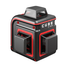 ADA  CUBE 3-360 Basic Edition Linienlaser mit 3x360° roten Linien