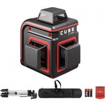 ADA  CUBE 3-360 Prof. Edition red line laser with 3x360° lines