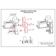 Runpotec Wheel set for reel for glass fibre tension spring 7,5mm,9mm and 11mm