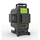 OMTools LP463G 4D 3x360 ° green line laser  with remote