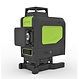 OMTools LP463G 4D 3x360 ° green line laser  with remote