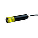 Delta Laser Industrielaser Groen F 520nm, 10mw, Ø25mm, IP67 . DL-F-520-10-P2-B2-(CL)(PL)90°