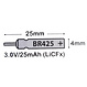 VESALA Batterie BR425 Set 10 pieces for MicroSonde MPL6-33kHz