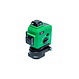 ADA  TOPLINER 3x360°  Green bright laserlines  incl. adjustable foot