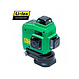 ADA  TOPLINER 3x360°  Green bright laserlines  incl. adjustable foot