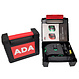 ADA  Armo 2D Green, Rechargable crosslinelaser with charger in Plastic case