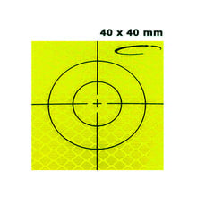 OMTools Reflexzielmarke grün 40x40mm Beutel mit 10 oder 20 Stück 3M Folie Klasse 3