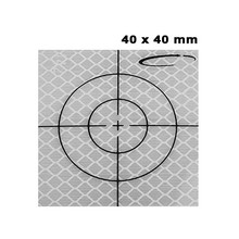 OMTools Messaufkleber weiss 40x40mm Beutel mit 10 oder 20 Stück 3M Folie Klasse 3