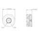 OMTools Waterpasbel (doosniveau) Ø18x9mm