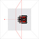 ADA  Rotary 400HV Red rotation laser incl. Tripod and laserrod