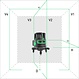 ADA   PROLiner 4V Green SET 1 Horizontale 4 Verticale lijnen