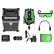 ADA  3D Liner 2V Green crossline laser with 3very bricht  lines, incl. Li-ion batterie and charger