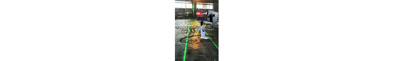 Industrial projection laser and road marking