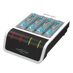 Ansmann Comfort Smart USB (Auto)Batterijlader voor 4 x AA of AAA Cellen