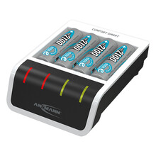 Ansmann Comfort Smart USB (Auto)Batterijlader voor 4 x AA of AAA Cellen