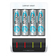 Ansmann Comfort Smart USB (Auto) Batterijlader voor 4 x AA of AAA Cellen