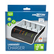 Ansmann Comfort Multi USB (Auto) Batterijlader voor 4x AA , AAA, C of D Cellen of 9V block Cellen