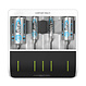 Ansmann Comfort Multi USB (Auto) Batterijlader voor 4x AA , AAA, C of D Cellen of 9V block Cellen